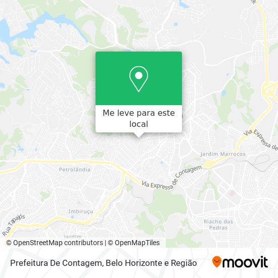 Prefeitura De Contagem mapa