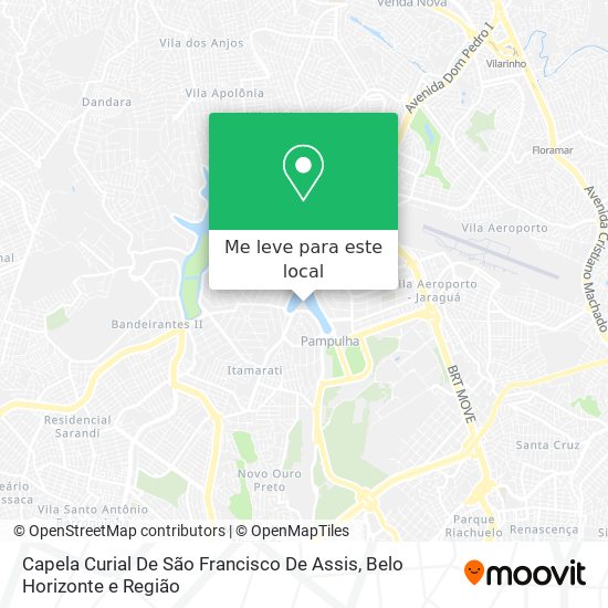 Capela Curial De São Francisco De Assis mapa