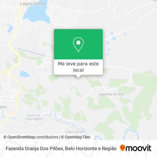 Fazenda Granja Dos Pilões mapa