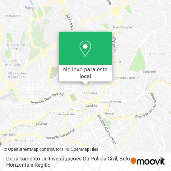 Departamento De Investigações Da Polícia Civil mapa