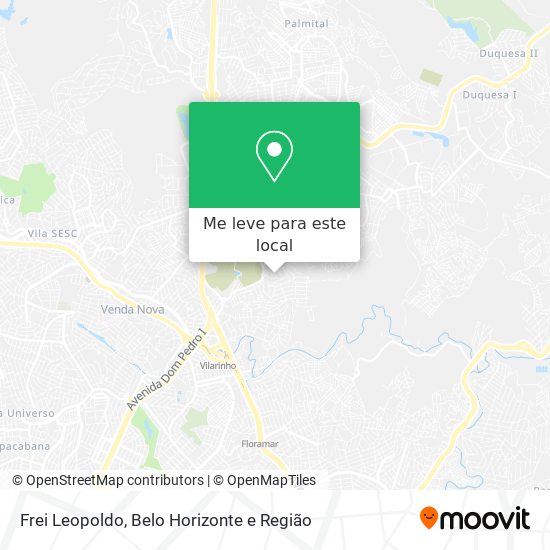 Frei Leopoldo mapa