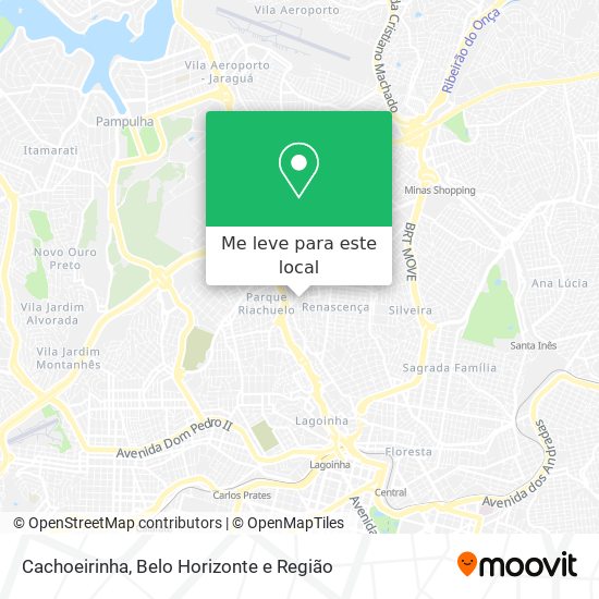 Cachoeirinha mapa