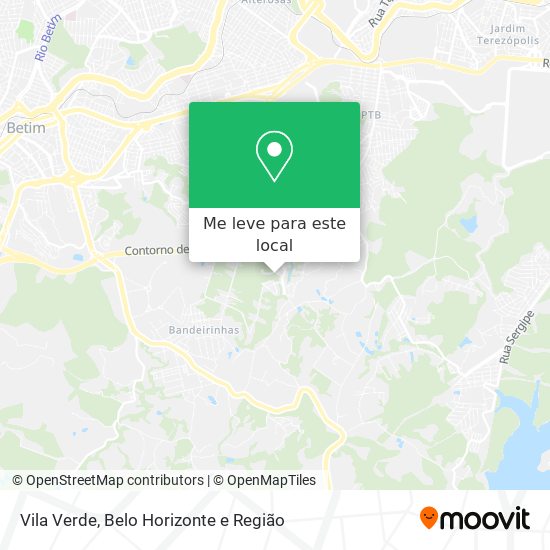 Vila Verde mapa