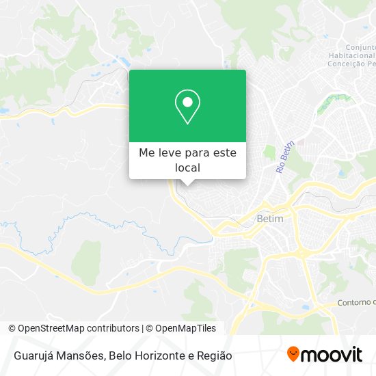 Guarujá Mansões mapa
