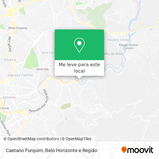 Caetano Furquim mapa
