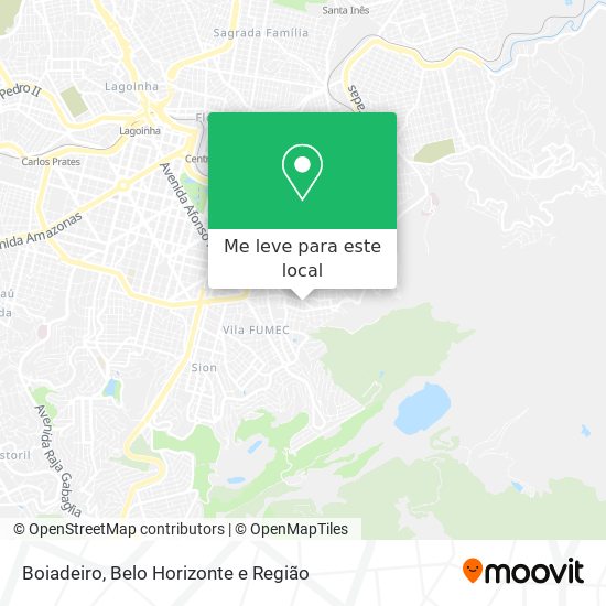 Boiadeiro mapa