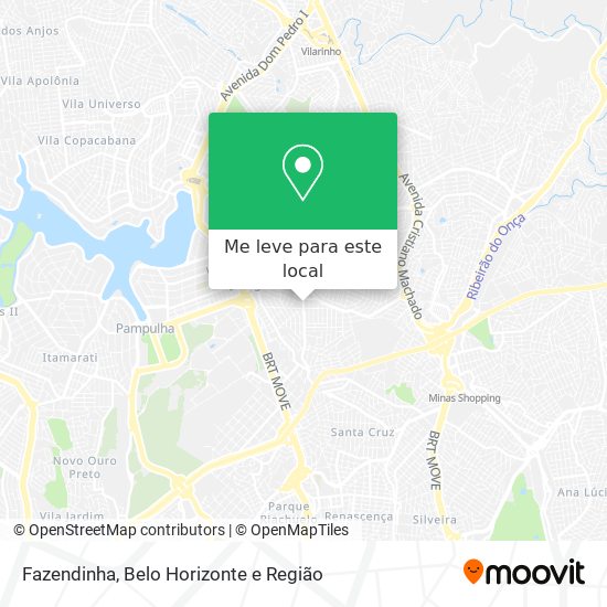 Fazendinha mapa