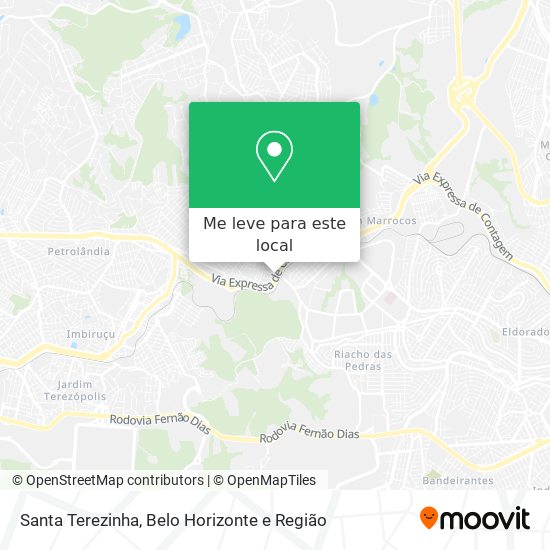 Santa Terezinha mapa