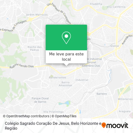 Colégio Sagrado Coração De Jesus mapa