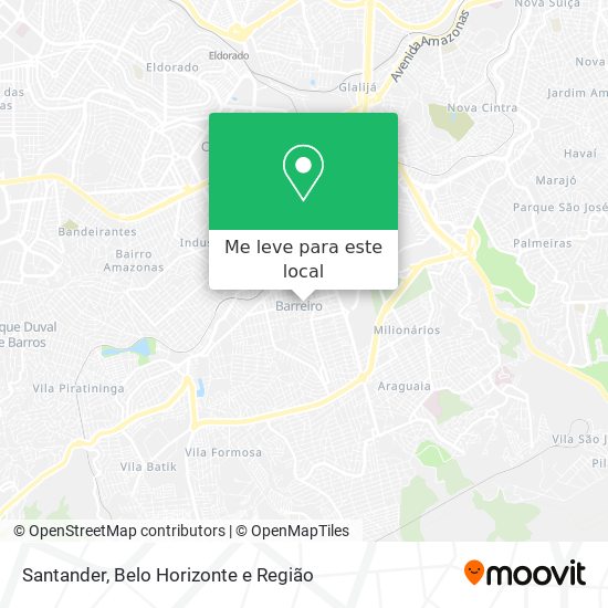 Santander mapa