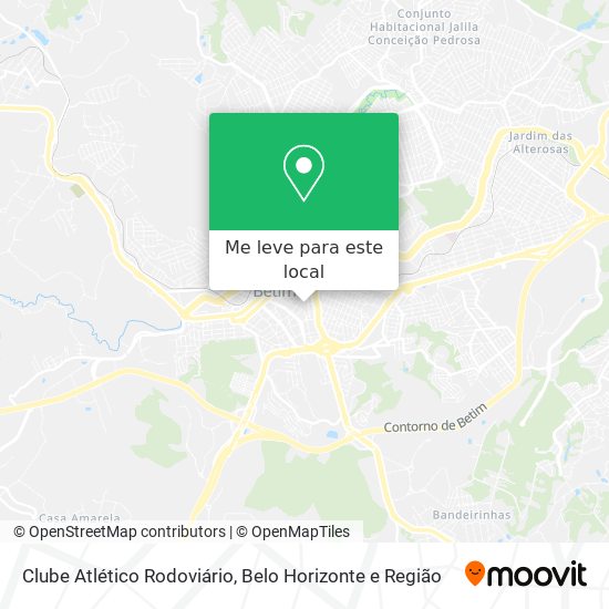 Clube Atlético Rodoviário mapa