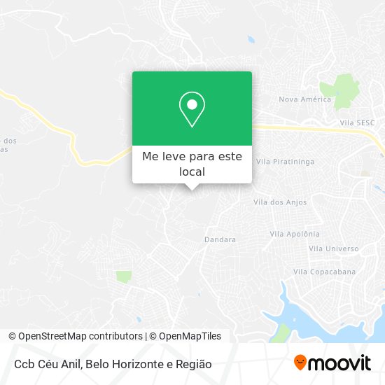 Ccb Céu Anil mapa