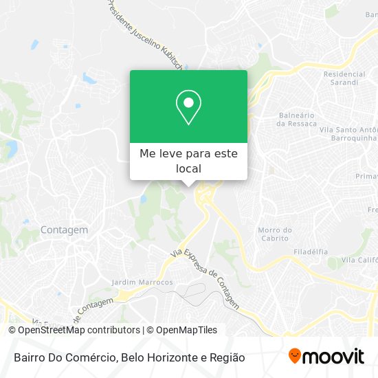 Bairro Do Comércio mapa