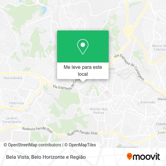 Bela Vista mapa