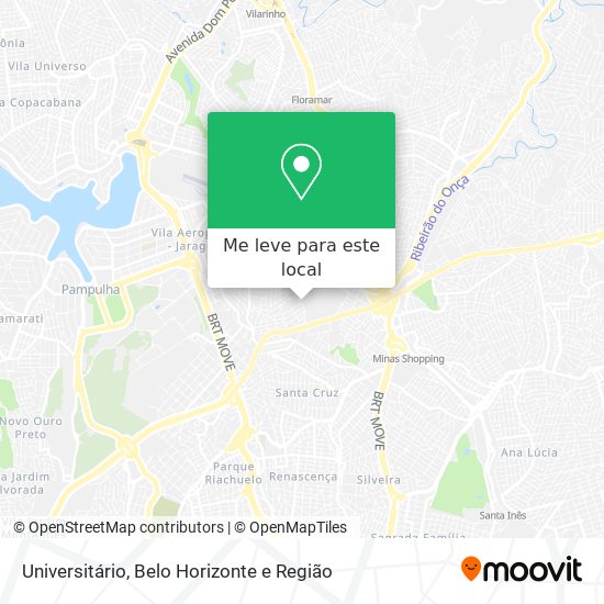 Universitário mapa