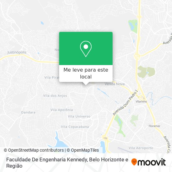 Faculdade De Engenharia Kennedy mapa