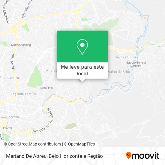 Mariano De Abreu mapa