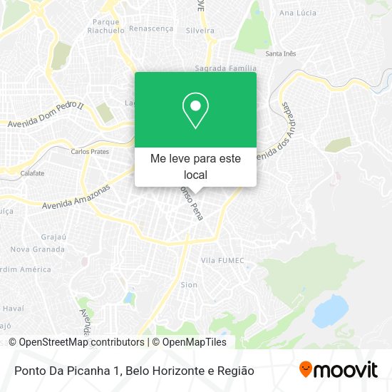 Ponto Da Picanha 1 mapa