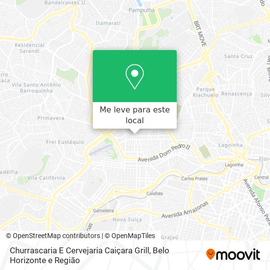 Churrascaria E Cervejaria Caiçara Grill mapa