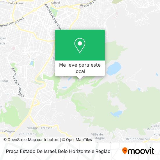 Praça Estado De Israel mapa