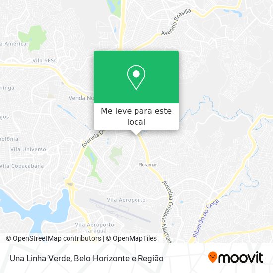Como chegar até Una Linha Verde em Belo Horizonte de Ônibus ou Metrô?