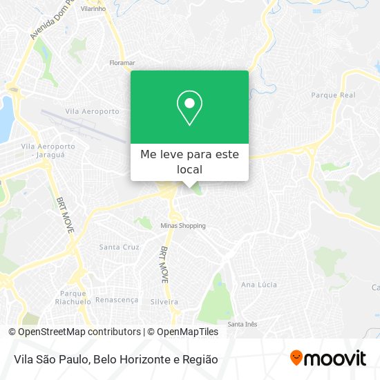 Vila São Paulo mapa
