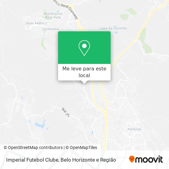 Imperial Futebol Clube mapa