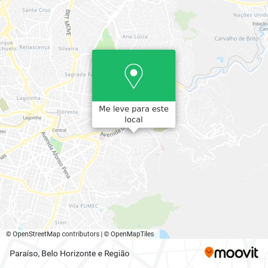 Paraíso mapa
