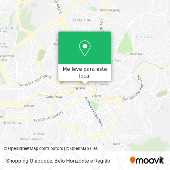 Shopping Oiapoque mapa