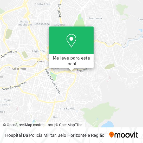 Hospital Da Polícia Militar mapa