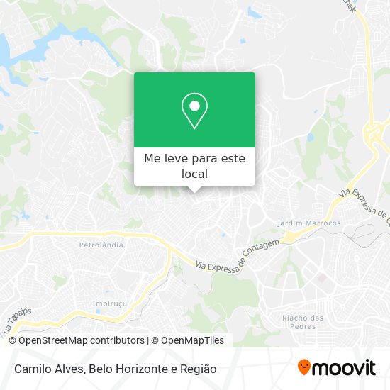 Camilo Alves mapa