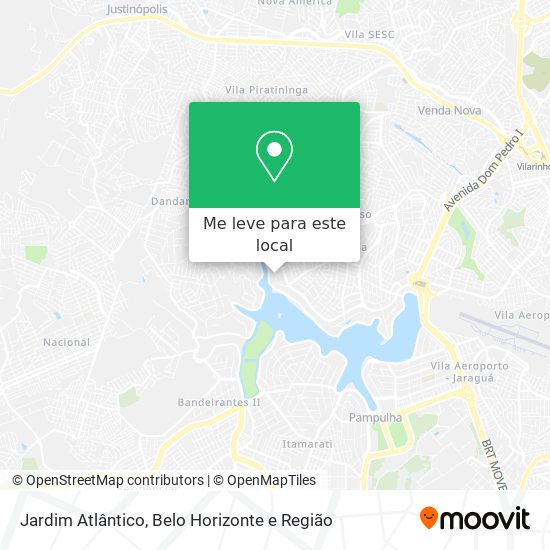 Jardim Atlântico mapa