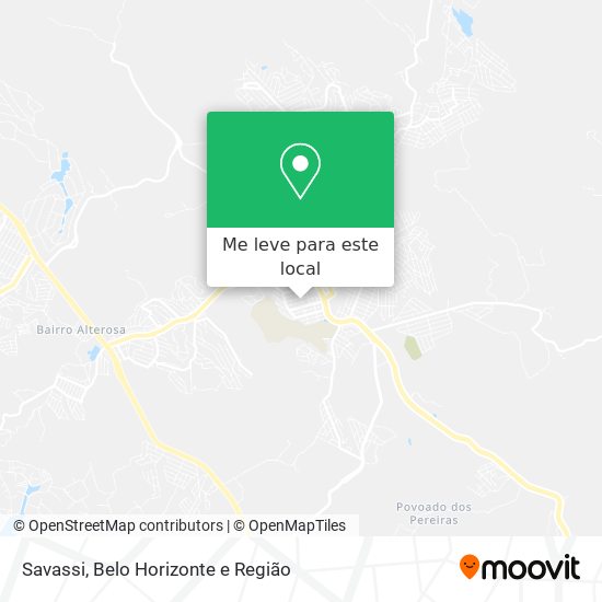 Savassi mapa