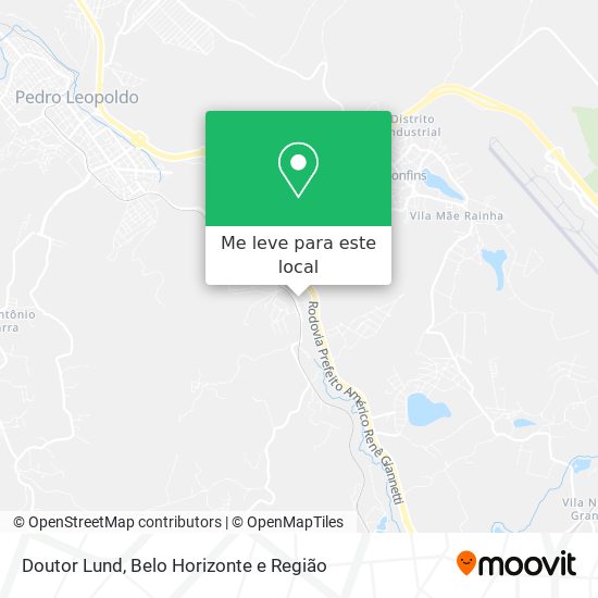 Doutor Lund mapa