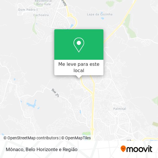Mônaco mapa