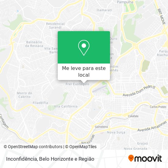 Inconfidência mapa