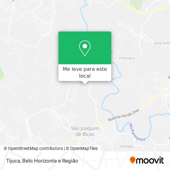 Tijuca mapa