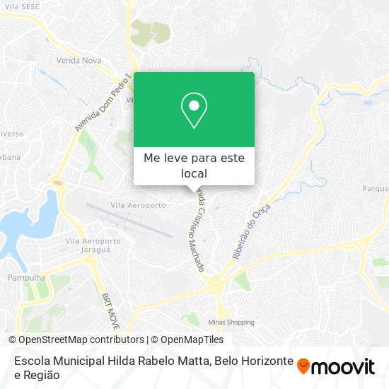 Escola Municipal Hilda Rabelo Matta mapa