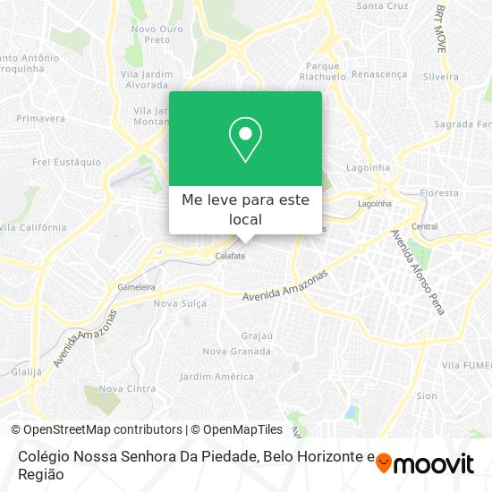Colégio Nossa Senhora Da Piedade mapa