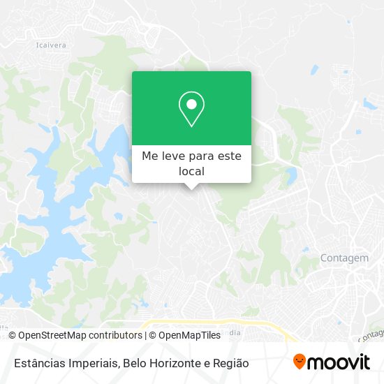 Estâncias Imperiais mapa