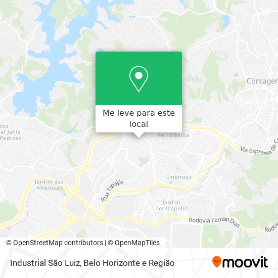 Industrial São Luiz mapa