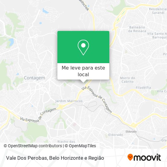 Vale Dos Perobas mapa