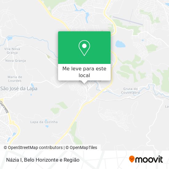 Názia I mapa
