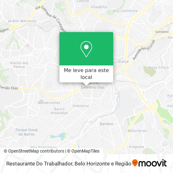 Restaurante Do Trabalhador mapa