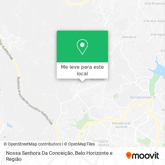 Nossa Senhora Da Conceição mapa