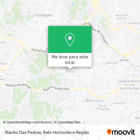 Riacho Das Pedras mapa