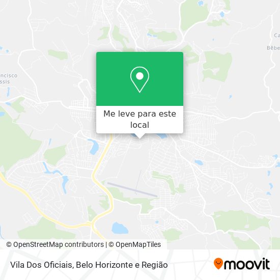Vila Dos Oficiais mapa