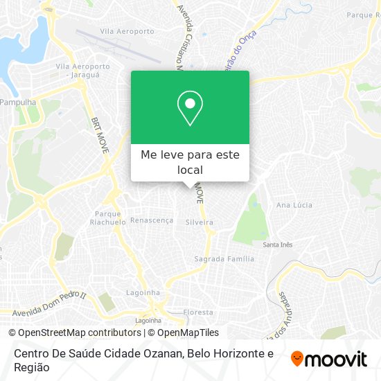 Centro De Saúde Cidade Ozanan mapa