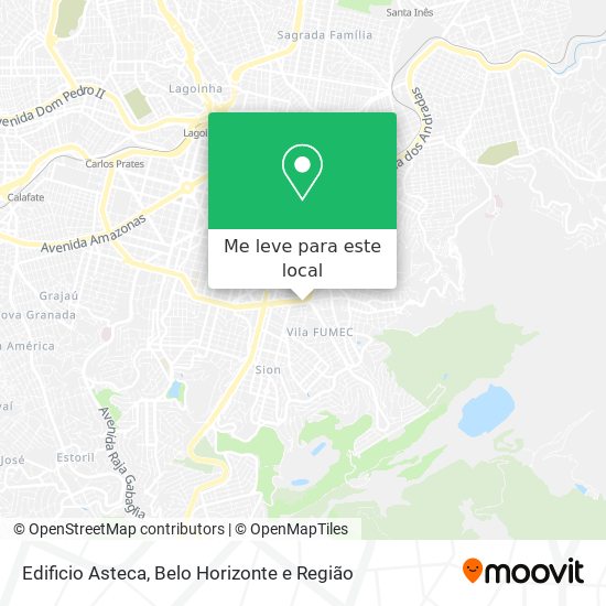 Edificio Asteca mapa