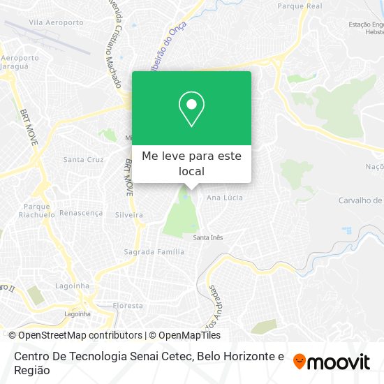 Centro De Tecnologia Senai Cetec mapa